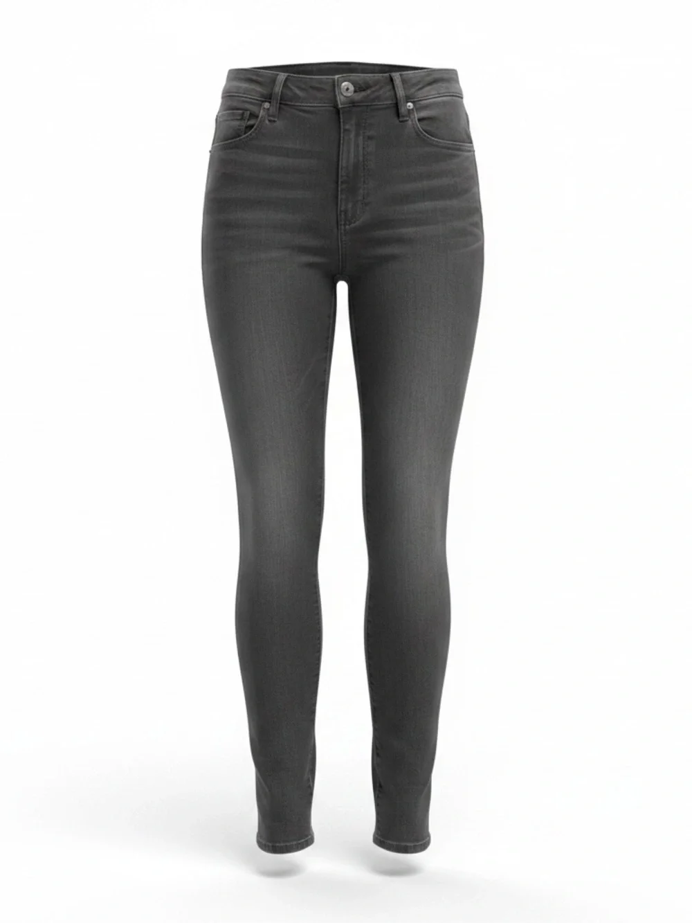 Slim Fit Women’s Jeans in Gray - Unbranded